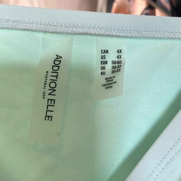 NWT Addition Elle Tankini Top - Picture 2 of 3